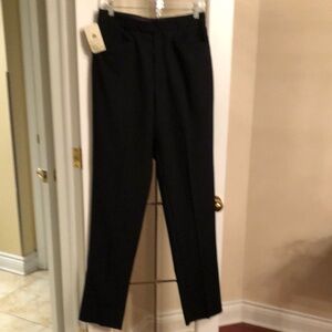 DKNY Black Wool Dress Pants